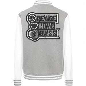 DD Audio-Peace love bass College Jacket-Jacken/ Zipper-masori-kaufen