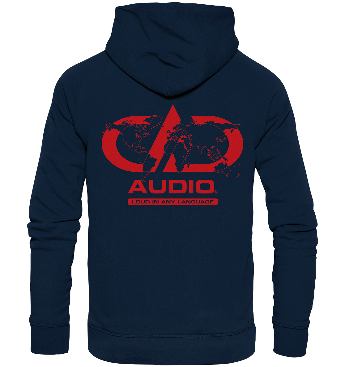 Masori-Loud in any language - Organic Hoodie-Hoodies-Masori.de