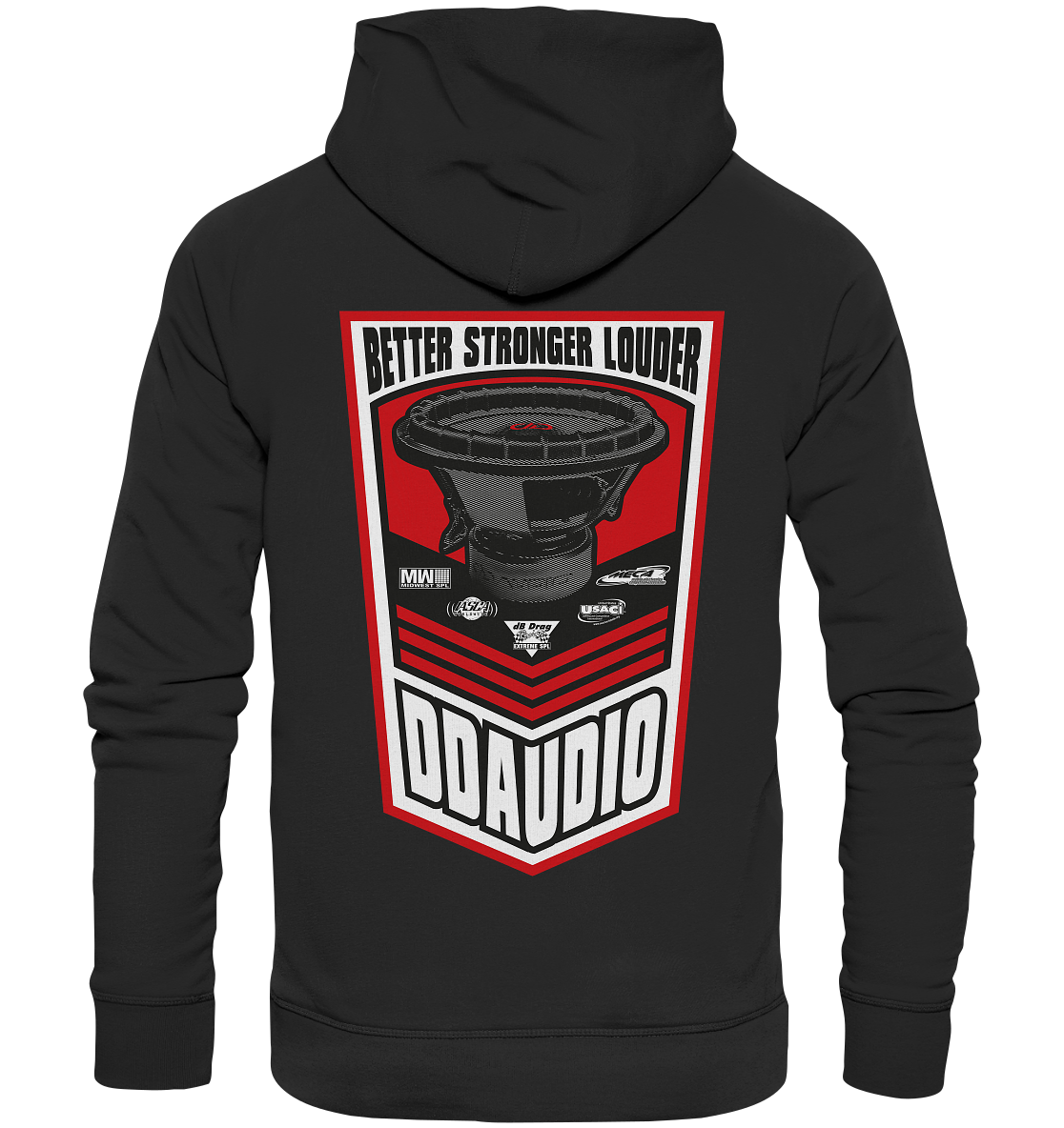 DD Audio-Better Stronger Louder Hoodie-Hoodie-Masori.de