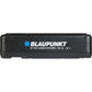 Vista frontal del subwoofer bajo asiento Blaupunkt GTw 190 A 24V para camiones, con logotipo de la marca, información sobre el modelo y un elegante diseño en negro.