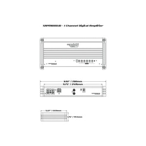 Cerwin Vega-RPM Stroker SRPM1000.1DW-1-Kanal Verstärker-masori-kaufen