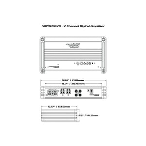 Cerwin Vega-RPM Stroker SRPM700.2DW-2-Kanal Verstärker-masori-kaufen