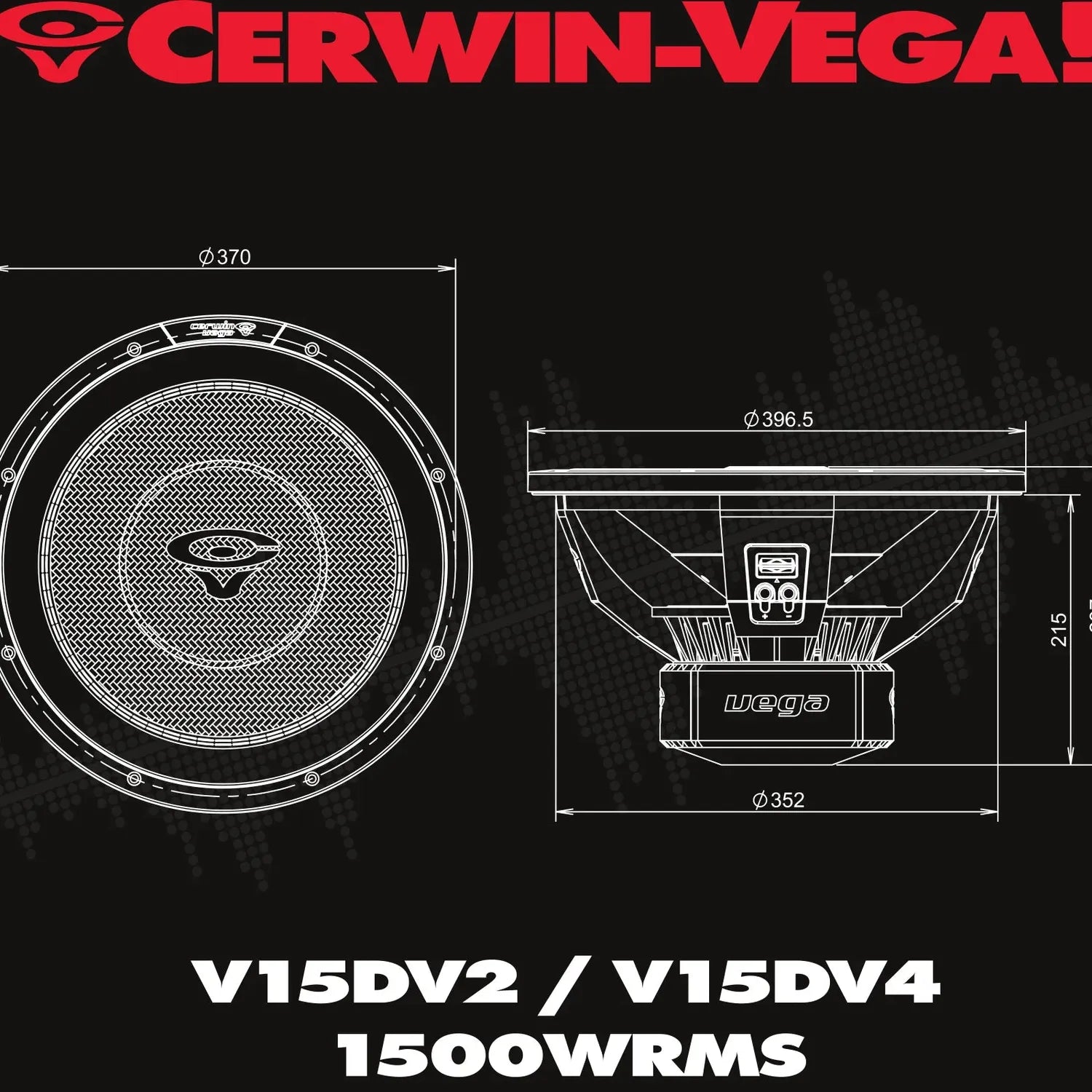 Cerwin Vega-Vega 2025 Edition V15DV2/4-15" (38cm) Subwoofer-masori-kaufen