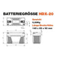 CS-Batteries-HDX-20 - 6Ah LiFePO4-Lithium - LiFePO4-masori-kaufen