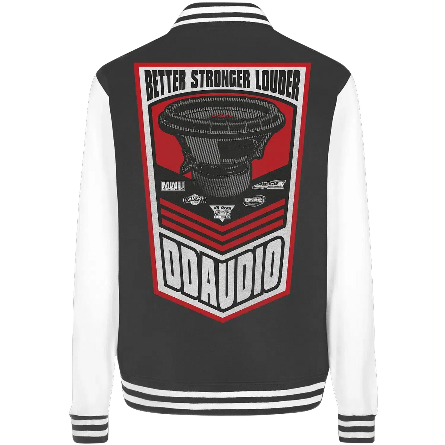 DD Audio-Better Stronger Louder College Jacket-Jacken und Zipper-masori-kaufen