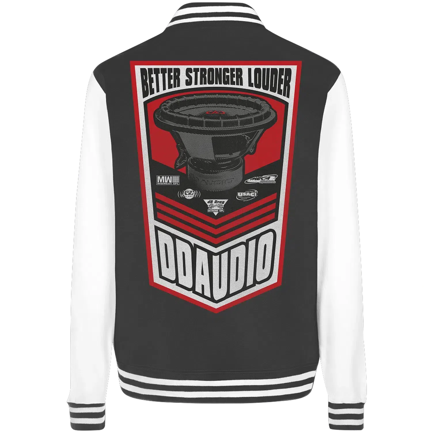 DD Audio-Better Stronger Louder College Jacket-Jacken und Zipper-masori-kaufen