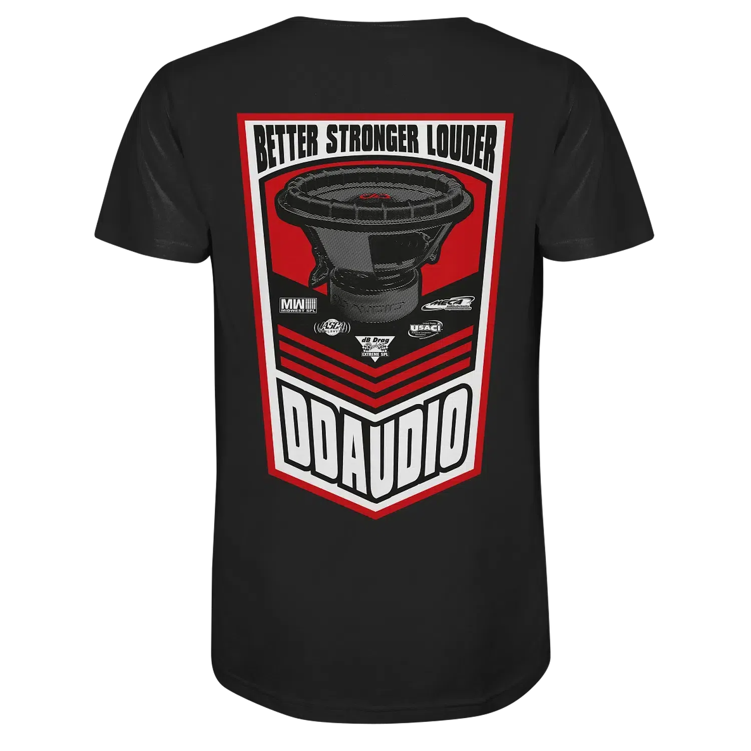 DD Audio-Better Stronger Louder Shirt-T-Shirt-masori-kaufen