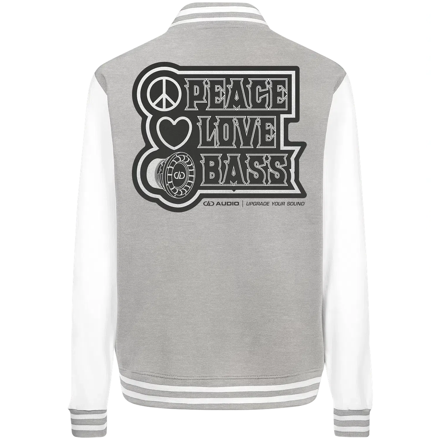 DD Audio-Peace love bass College Jacket-Jacken und Zipper-masori-kaufen