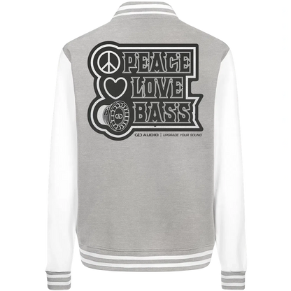 DD Audio-Peace love bass College Jacket-Jacken und Zipper-masori-kaufen