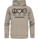 DD Audio-Peace love bass Hoodie-Hoodie-masori-kaufen