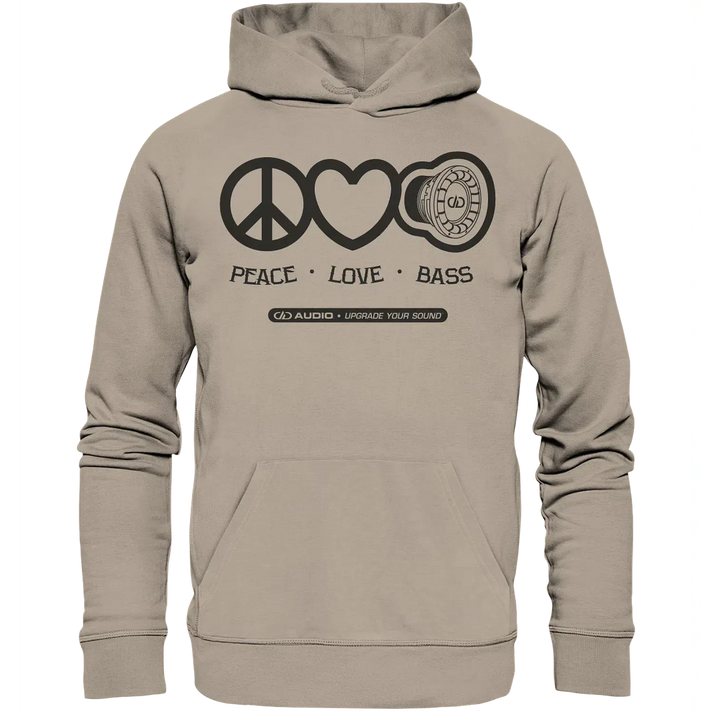 DD Audio-Peace love bass Hoodie-Hoodie-masori-kaufen