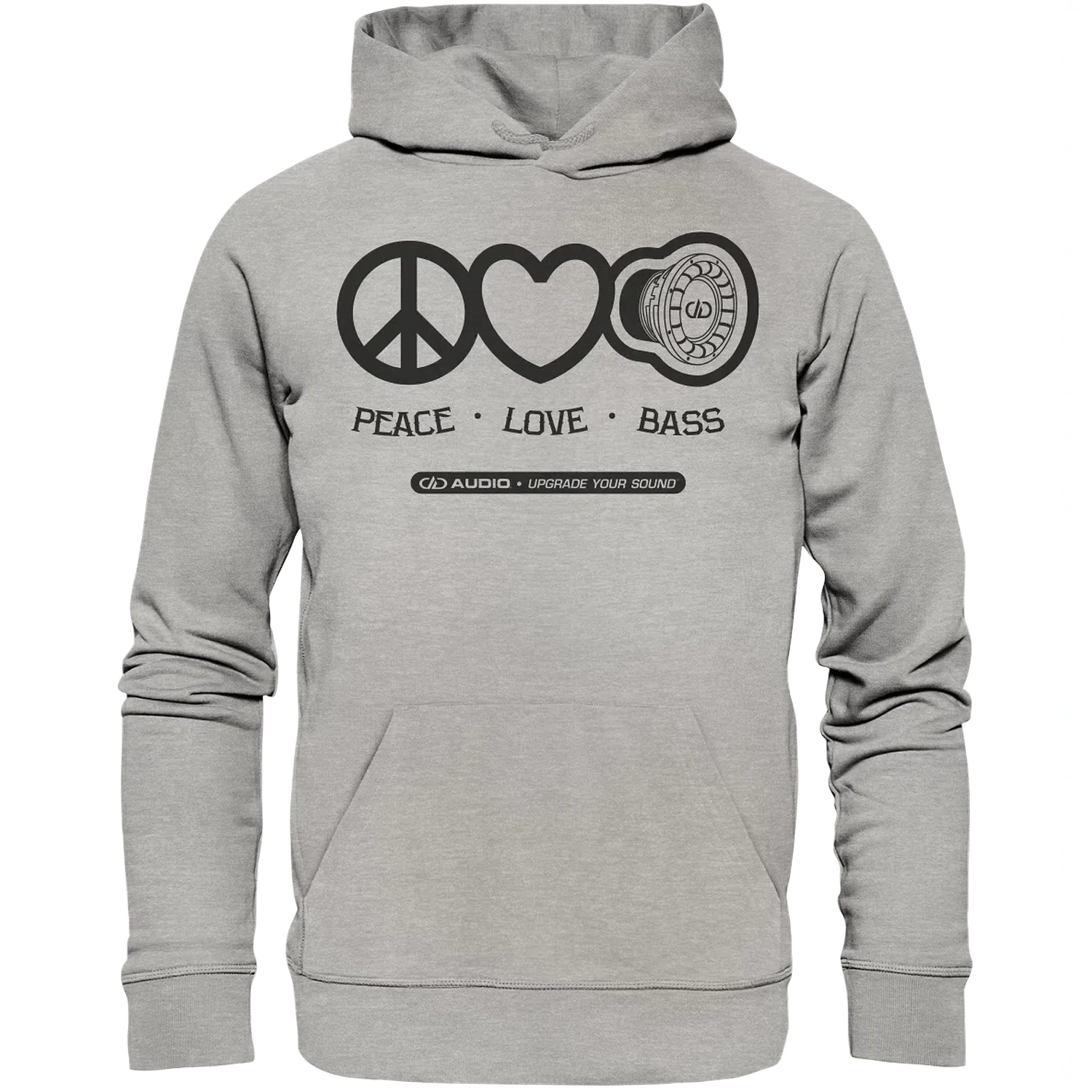 DD Audio-Peace love bass Hoodie-Hoodie-masori-kaufen