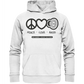 DD Audio-Peace love bass Hoodie-Hoodie-masori-kaufen