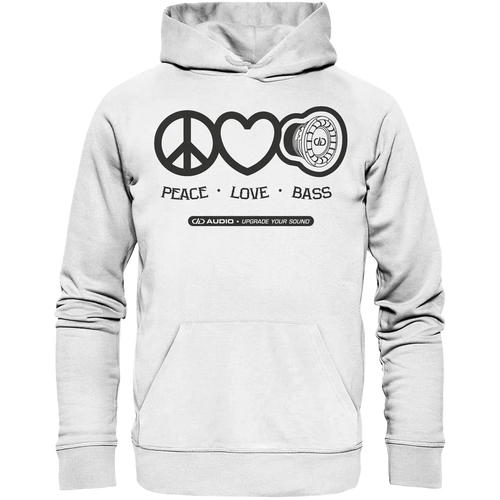 DD Audio-Peace love bass Hoodie-Hoodie-masori-kaufen