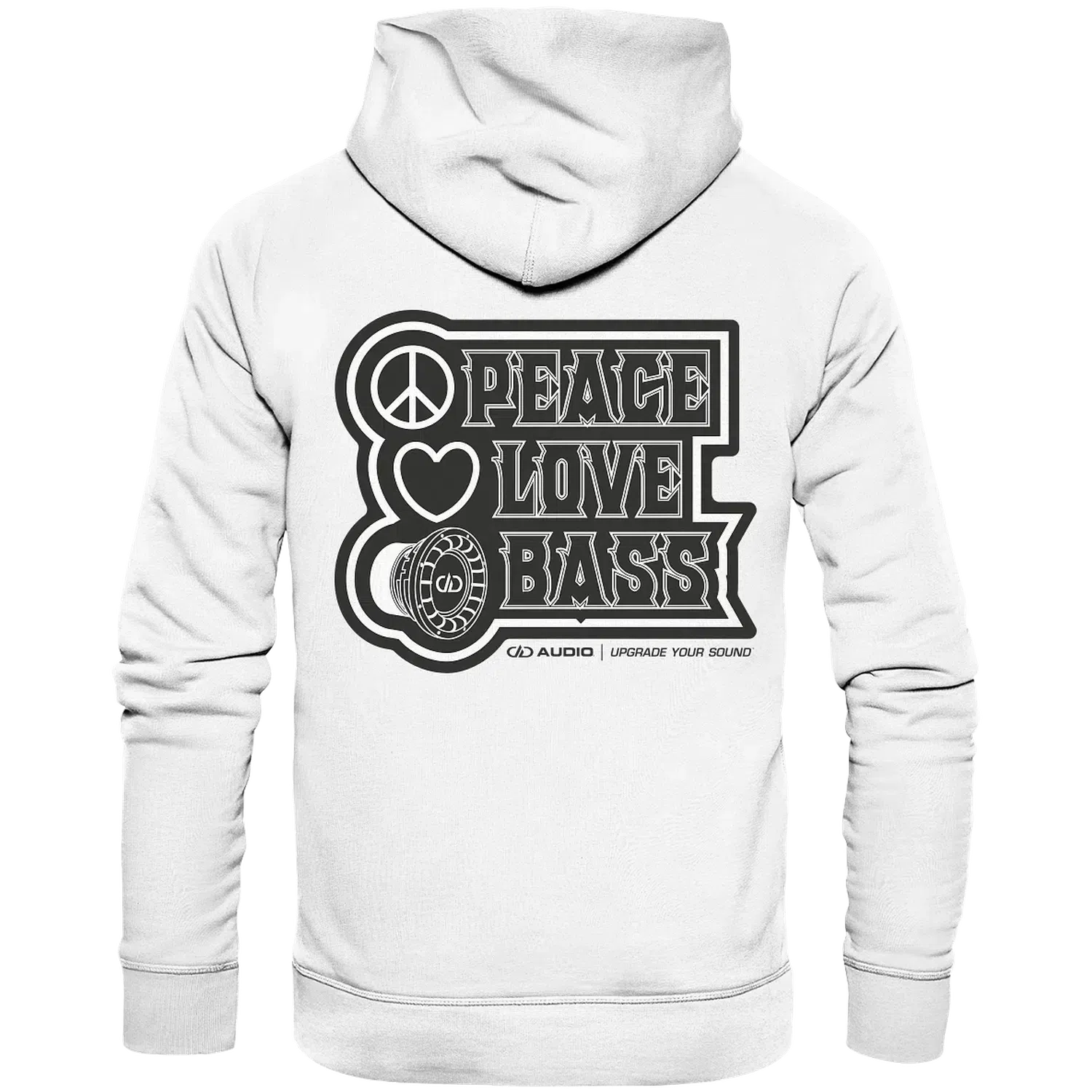 DD Audio-Peace love bass Hoodie-Hoodie-masori-kaufen