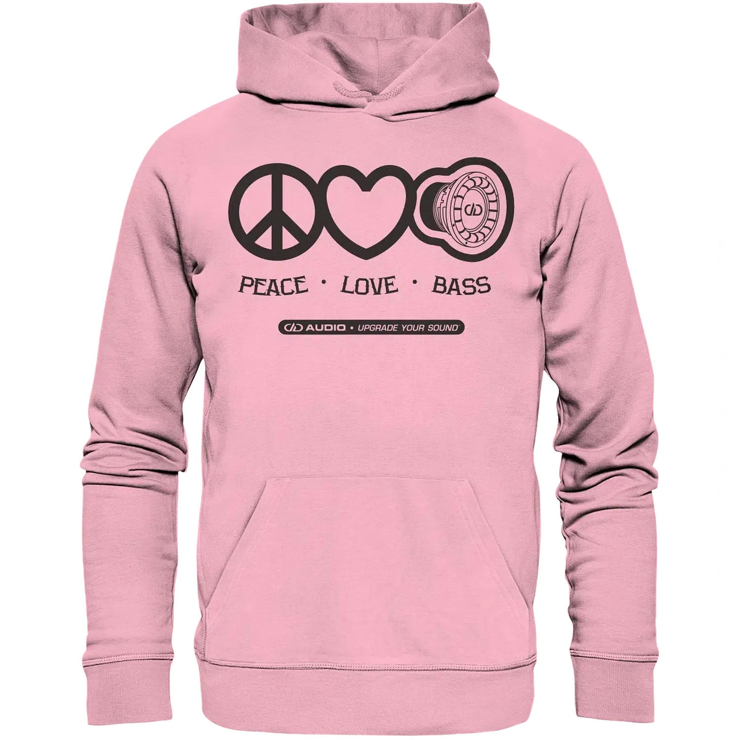 DD Audio-Peace love bass Hoodie-Hoodie-masori-kaufen