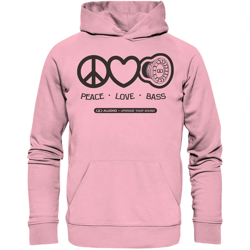 DD Audio-Peace love bass Hoodie-Hoodie-masori-kaufen