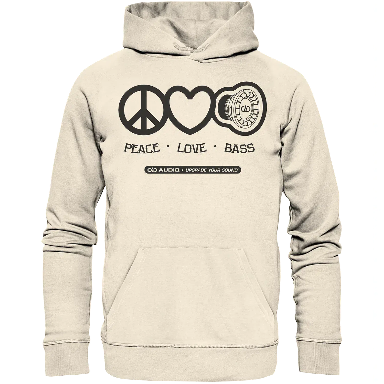 DD Audio-Peace love bass Hoodie-Hoodie-masori-kaufen