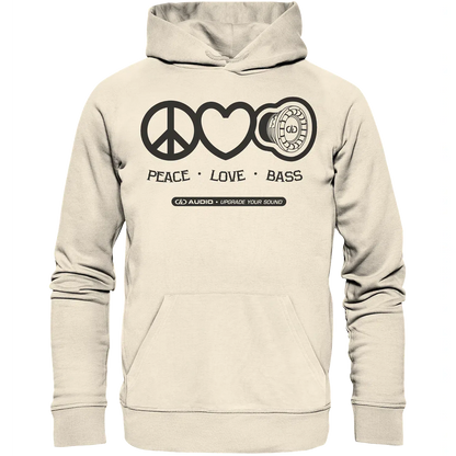 DD Audio-Peace love bass Hoodie-Hoodie-masori-kaufen