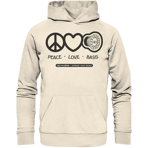 DD Audio-Peace love bass Hoodie-Hoodie-masori-kaufen
