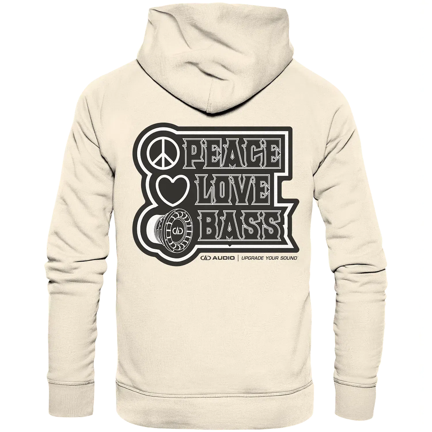 DD Audio-Peace love bass Hoodie-Hoodie-masori-kaufen