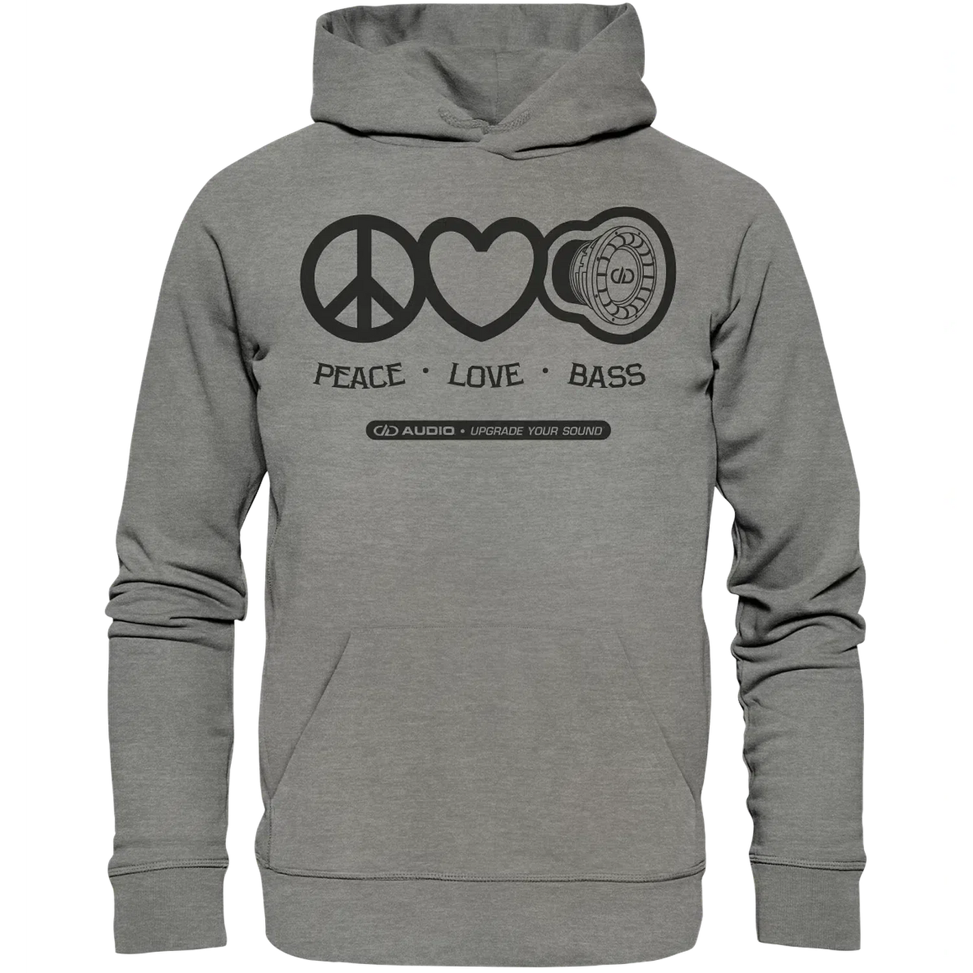 DD Audio-Peace love bass Hoodie-Hoodie-masori-kaufen