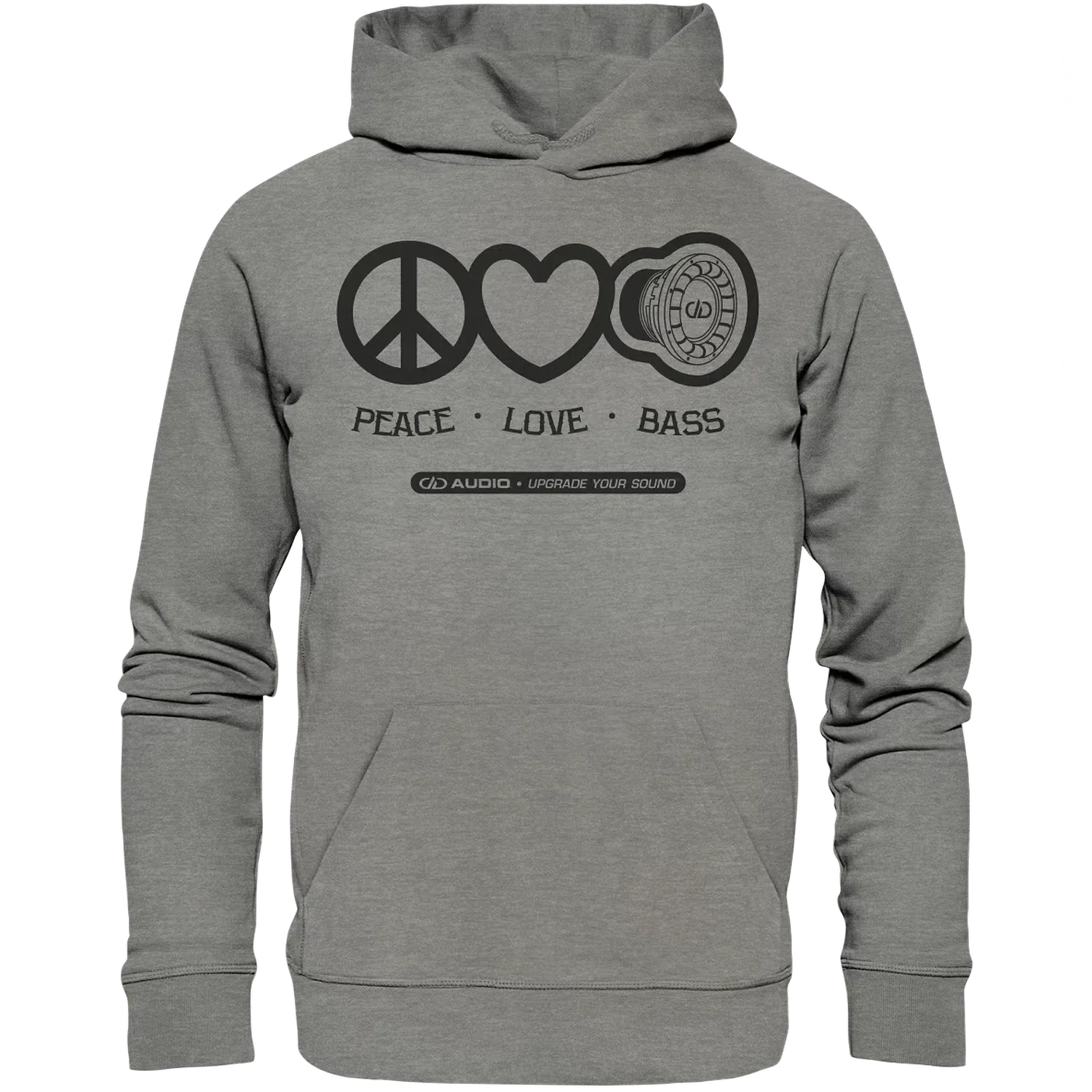 DD Audio-Peace love bass Hoodie-Hoodie-masori-kaufen