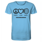 DD Audio-Peace love bass Shirt-T-Shirt-masori-kaufen