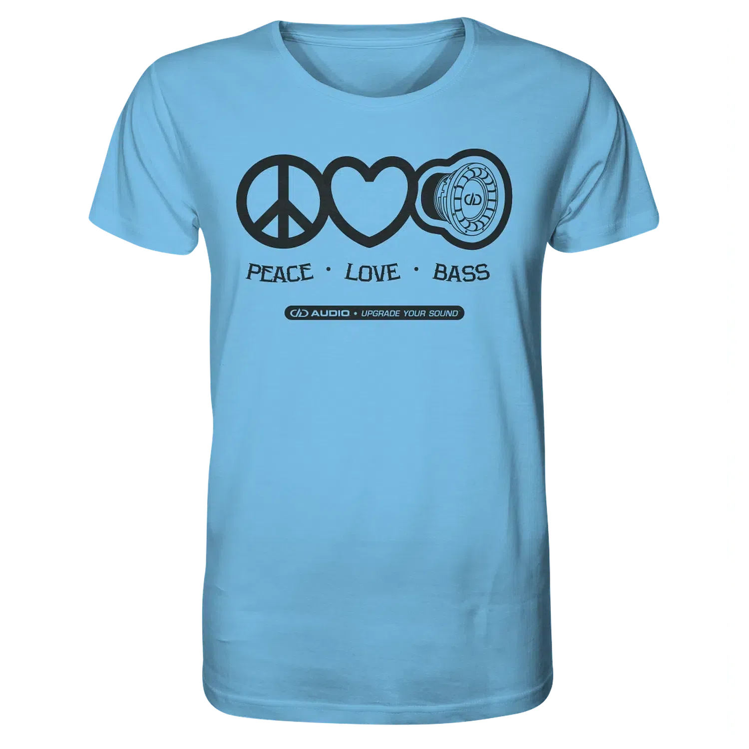 DD Audio-Peace love bass Shirt-T-Shirt-masori-kaufen