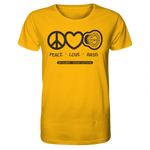 DD Audio-Peace love bass Shirt-T-Shirt-masori-kaufen