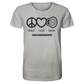 DD Audio-Peace love bass Shirt-T-Shirt-masori-kaufen
