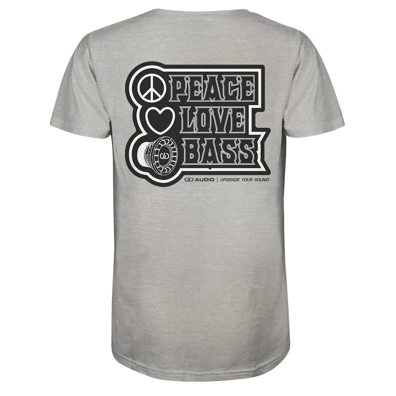 DD Audio-Peace love bass Shirt-T-Shirt-masori-kaufen
