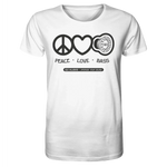 DD Audio-Peace love bass Shirt-T-Shirt-masori-kaufen
