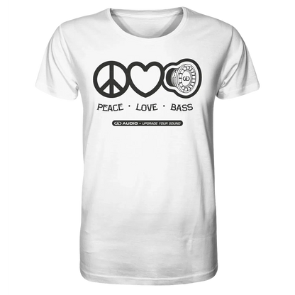 DD Audio-Peace love bass Shirt-T-Shirt-masori-kaufen