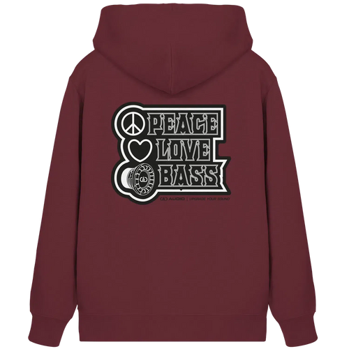 DD Audio-Peace love bass Zipper-Jacken und Zipper-masori-kaufen