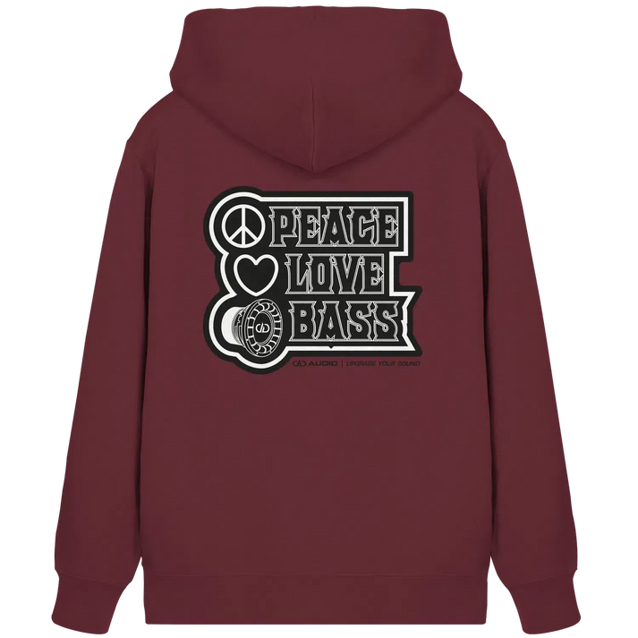 DD Audio-Peace love bass Zipper-Jacken und Zipper-masori-kaufen