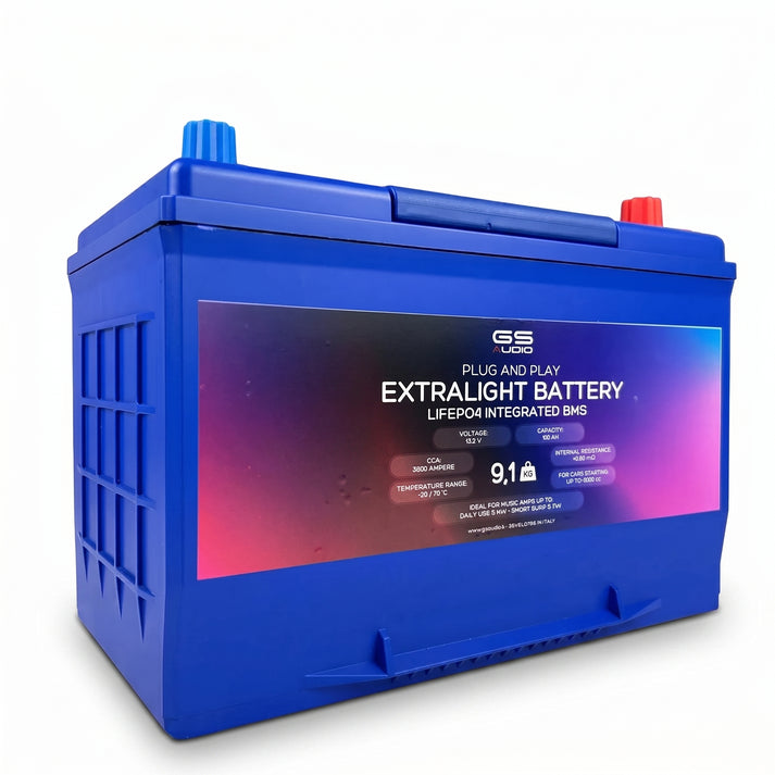 GS Audio-LifePo4 13,2V Extra light 100Ah - LiFePO4-Lithium - LiFePO4-masori-kaufen