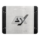 The ESX Quantum QS-TWO is a rectangular metal device with a stylized QX logo, four corner screws, and Class D Nano Digital Verstärker Technologie.