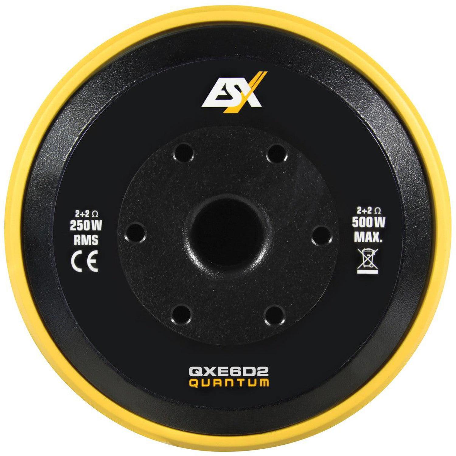 ESX-Quantum QXE6D2 (B-Ware)-6.5" (16,5cm) Subwoofer-masori-kaufen