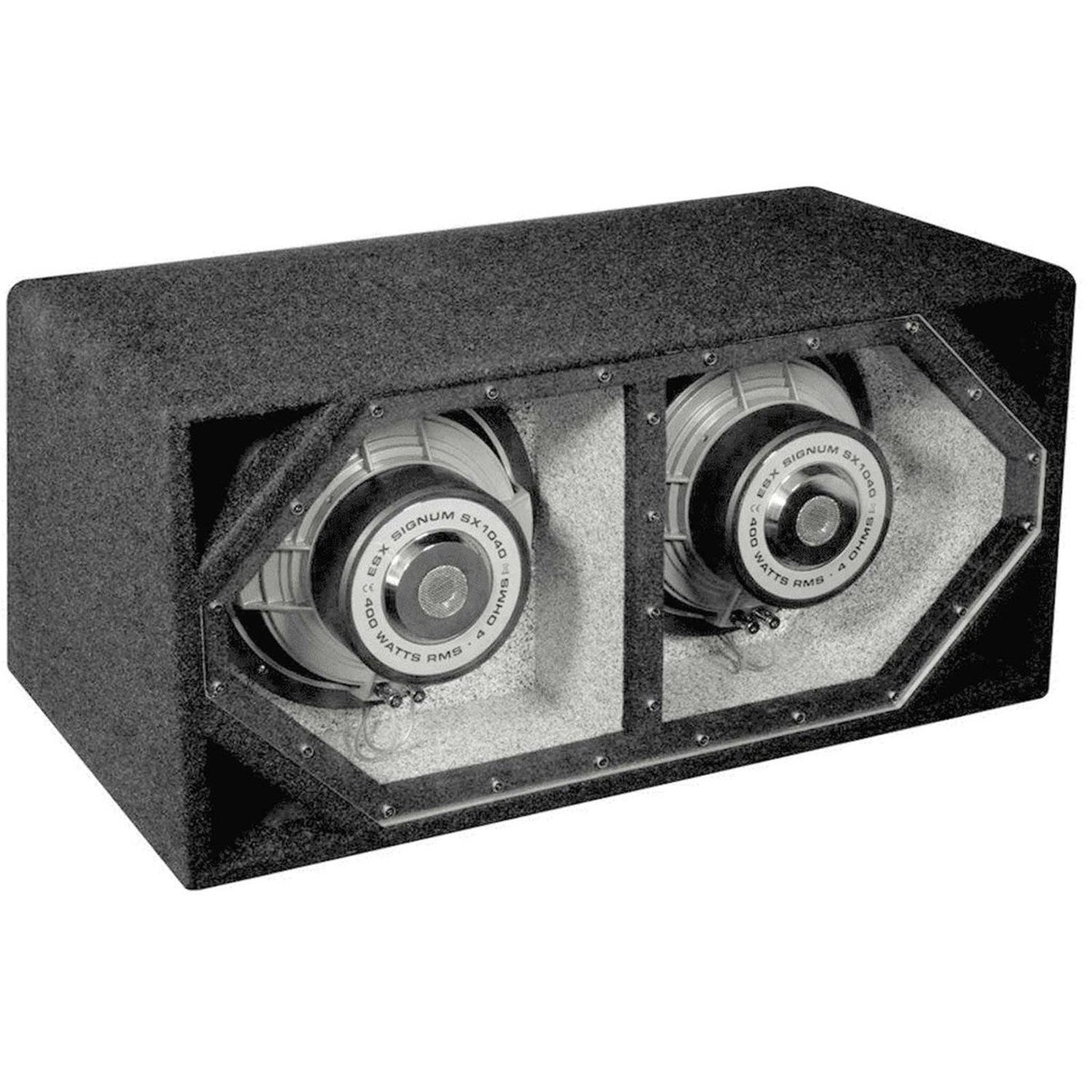 ESX-Signum SX10DUAL-10" (25cm) Gehäusesubwoofer-masori-kaufen