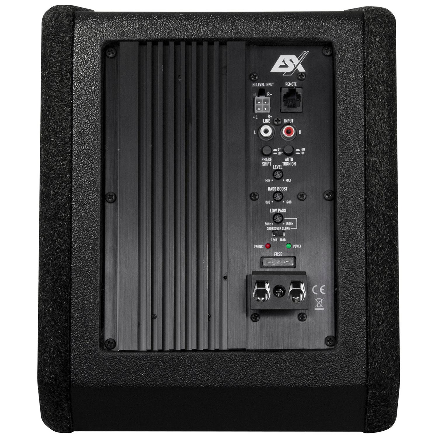 ESX-Vision V800A (B-Ware)-8" (20cm) Aktiv-Gehäusesubwoofer-masori-kaufen