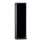 Der Focal ARIA EVO X N°3 ist ein hoher, aufrechter schwarzer HiFi-Lautsprecher mit glänzender Frontplatte und minimalistischem, rechteckigem Design.
