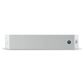 La Focal OnWall 301 es una barra de sonido blanca rectangular con un diseño minimalista y un pequeño logotipo circular en la parte frontal derecha.