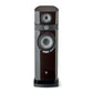 Un singolo diffusore da pavimento a 3 vie Focal Scala Utopia Evo con finitura scura lucida, woofer a vista, tweeter in berillio e logo Focal sul frontale.