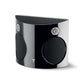 La Focal Surround Be est une enceinte murale moderne noire et argentée avec une façade incurvée, parfaite pour toute installation Heimkino.