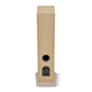Il Focal Theva N°3 è un diffusore alto e rettangolare con una porta circolare posteriore e un pannello di connettori vicino alla base, ideale per qualsiasi configurazione home theater.