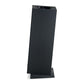 Il Focal Theva N°3-D è un diffusore da pavimento a 3 vie, alto, nero e rettangolare, con un design inclinato, ideale per qualsiasi configurazione home theater.
