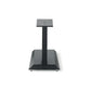 The Focal Theva Vestia Center Stativ is a black metal speaker stand with a rectangular base and top plate, shown front-facing against a white background.