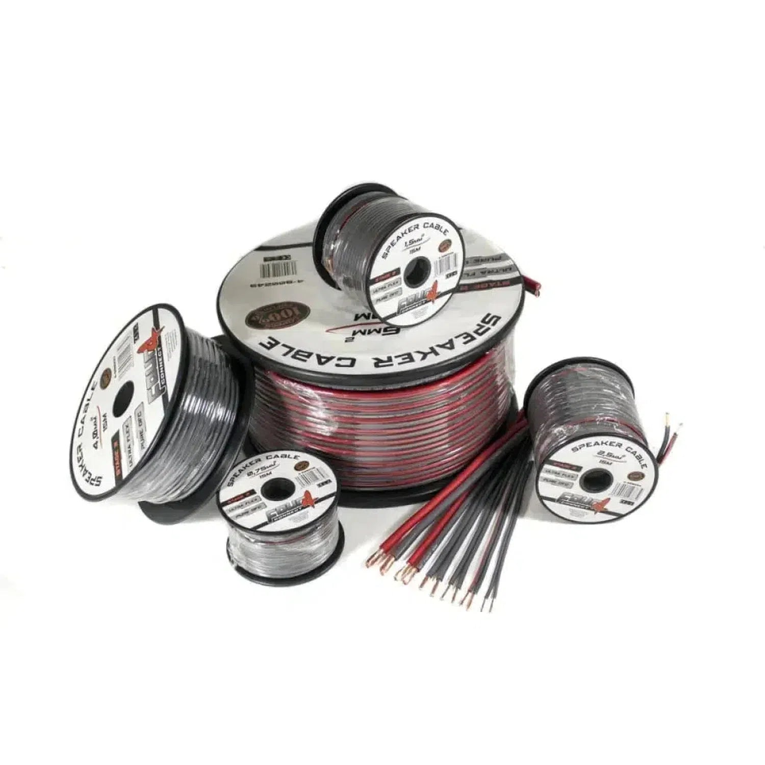 Four Connect-Stage2 2x1.5mm² OFC Meterware-2x1,5mm² Lautsprecherkabel-masori-kaufen