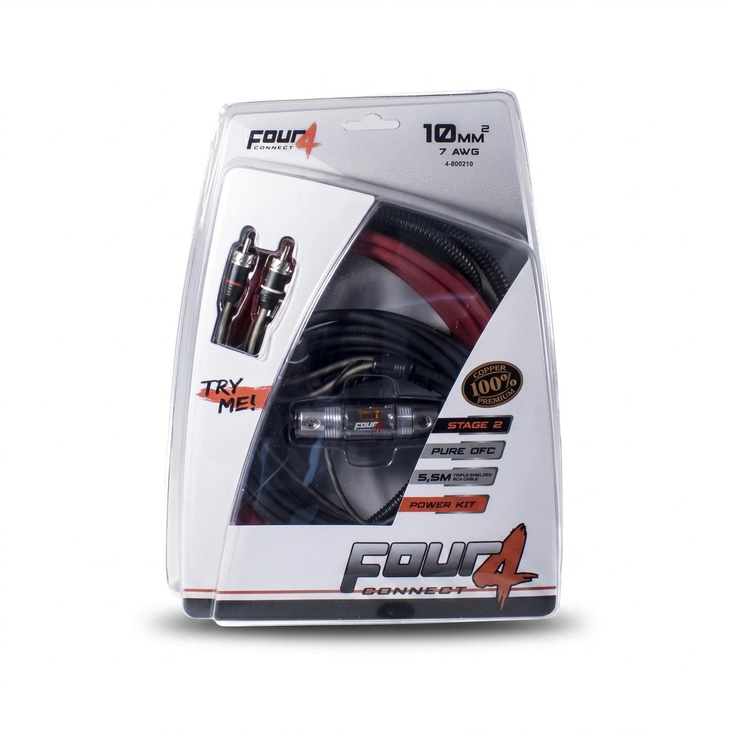 Four Connect-Stage2 OFC Flex 10mm²-10mm² Stromkabel-masori-kaufen